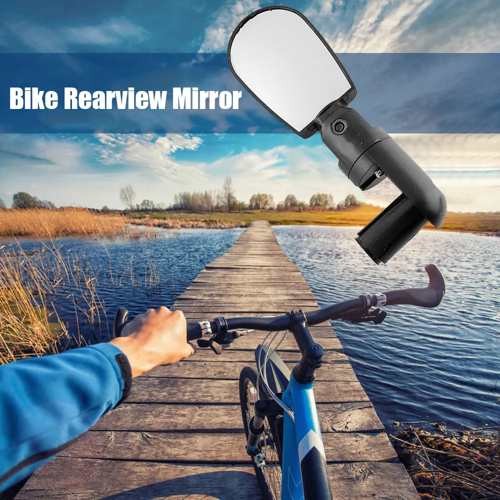 1 Пара Универсальных Мини-велосипедных зеркал с регулируемым Вращением Велоспорт Широкоугольный руль Зеркало заднего вида Велоспорт для MTB шоссейного велосипеда