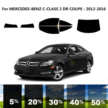 Предварительно обработанная нанокерамика car UV Window Tint Kit Автомобильная Пленка Для Окон MERCEDES-BENZ C-CLASS C204 2 DR COUPE 2012-2016
