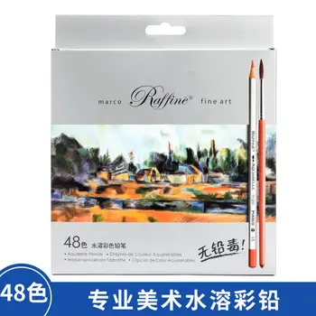 Marco 7100 art набор карандашей для раскрашивания от руки 24/36/48/72 шт набор карандашей для рисования маслом набор карандашей для рисования акварелью